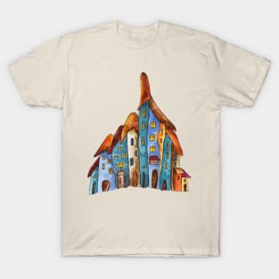 FAIRYTALE HOUSE WATERCOLOR T-Shirt